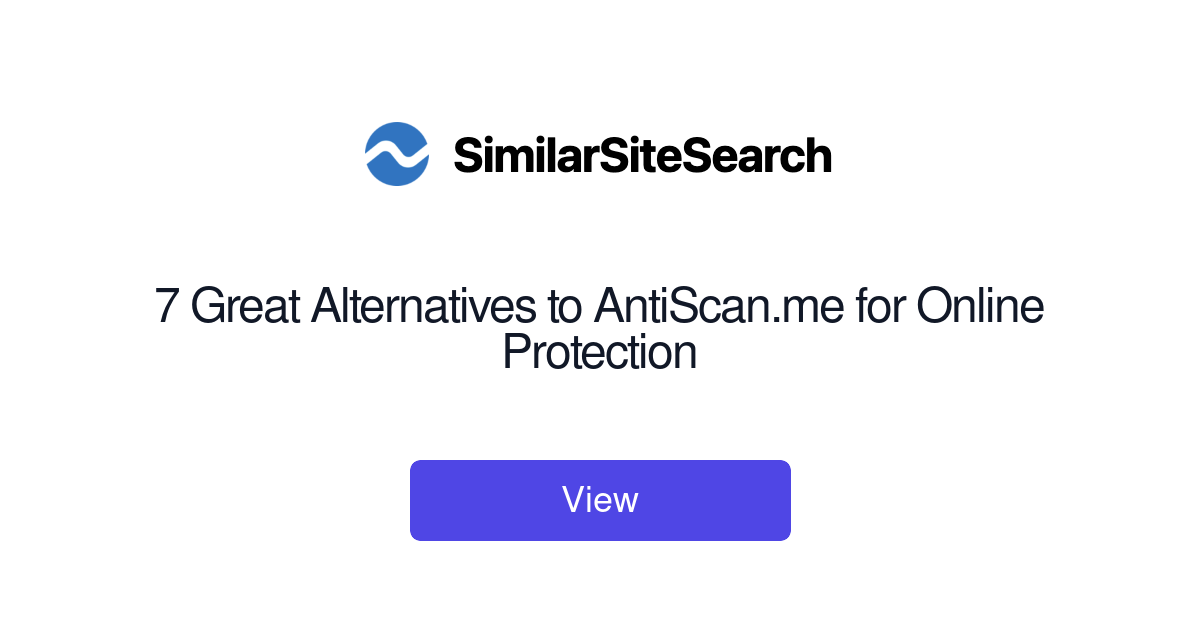 7 Great Alternatives to AntiScan.me for Online Protection ...