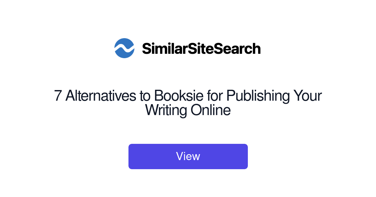 7 Alternatives to Booksie for Publishing Your Writing Online ...