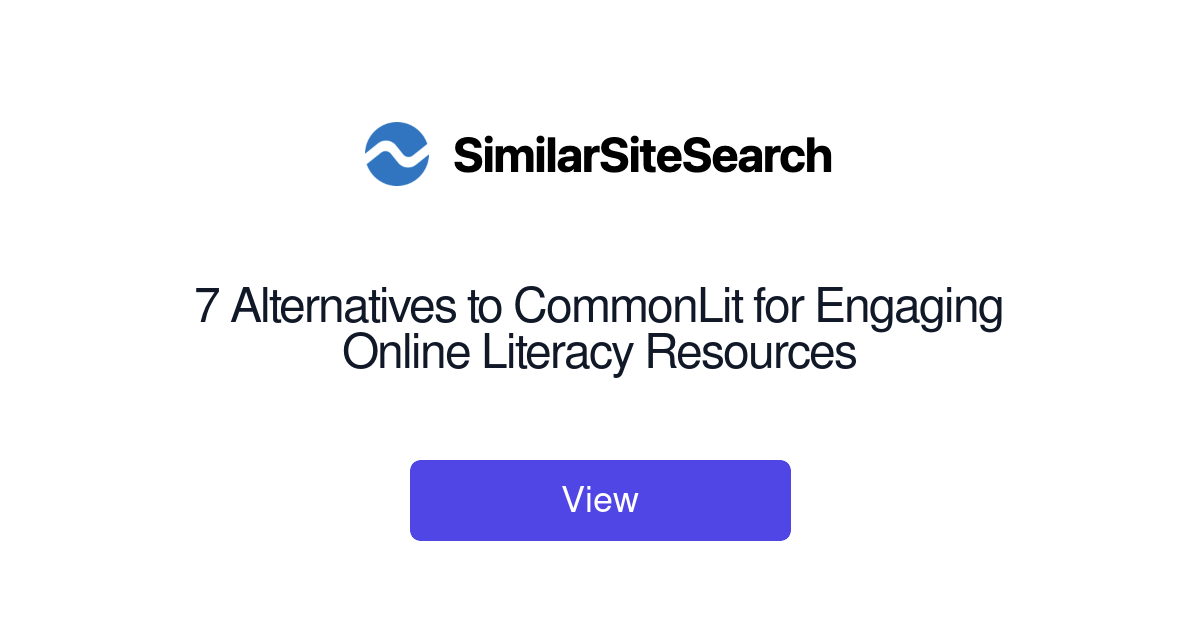 7 Alternatives to CommonLit for Engaging Online Literacy Resource ...