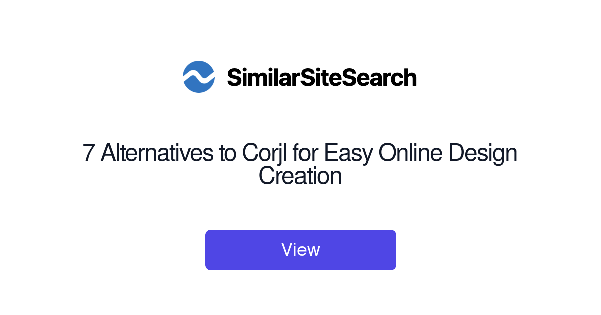 7 Alternatives to Corjl for Easy Online Design Creation - SimilarSiteSearch
