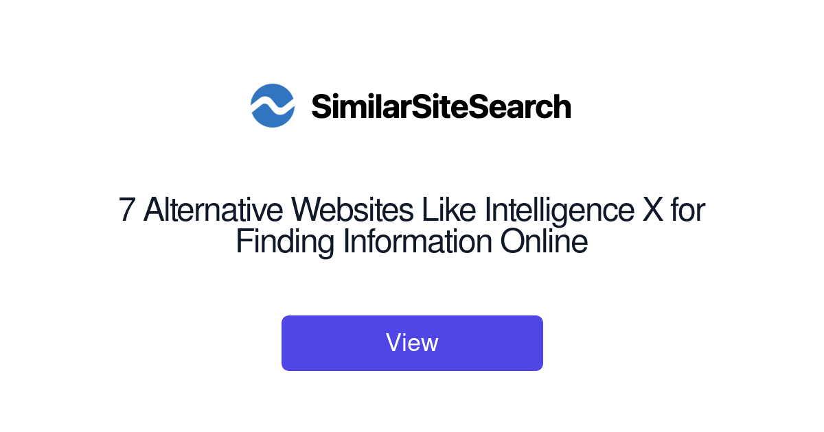 7 Alternative Websites Like Intelligence X for Finding Informatio ...