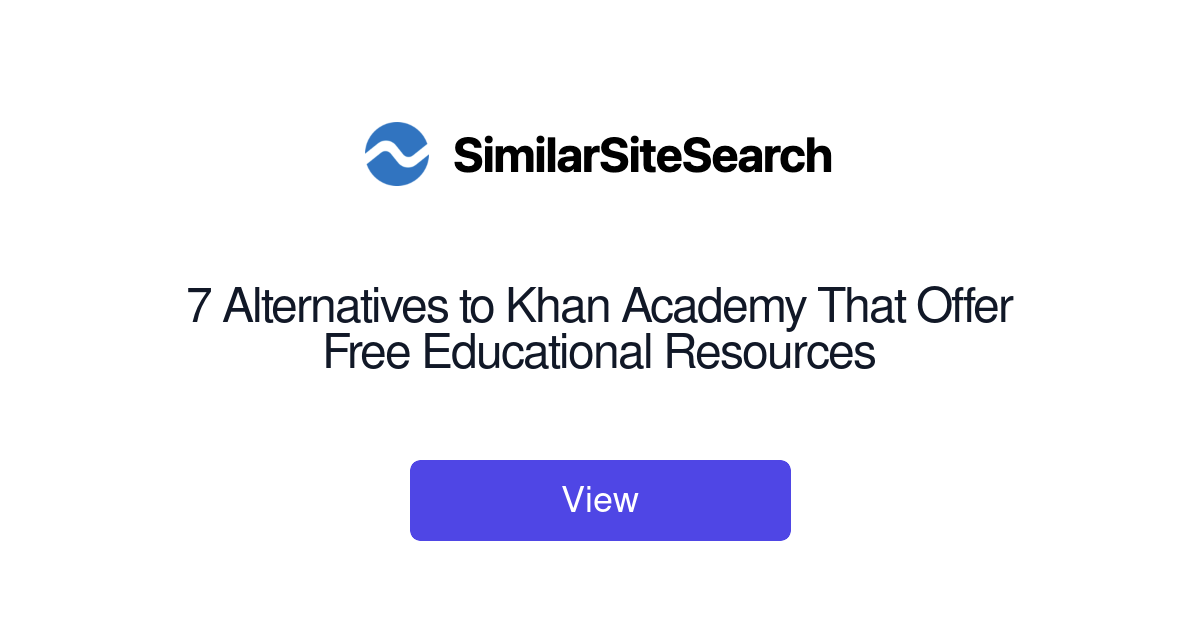 7 Alternatives to Khan Academy That Offer Free Educational Resour