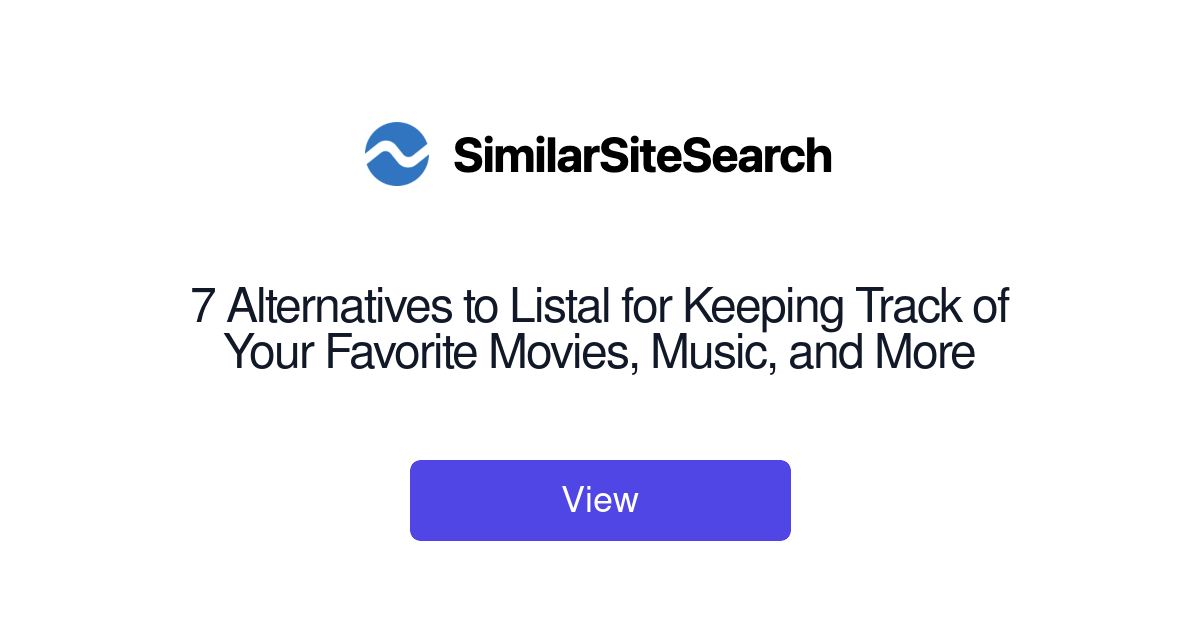 7 Alternatives to Listal for Keeping Track of Your Favorite Movie ...