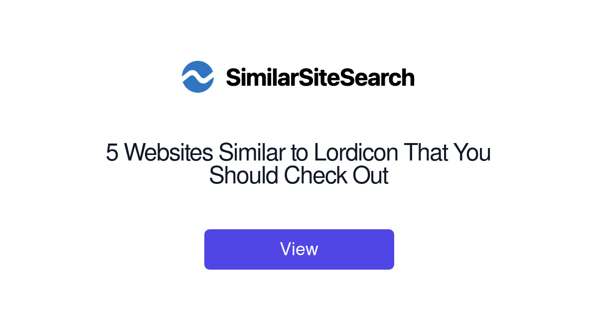 5 Websites Similar to Lordicon That You Should Check Out ...