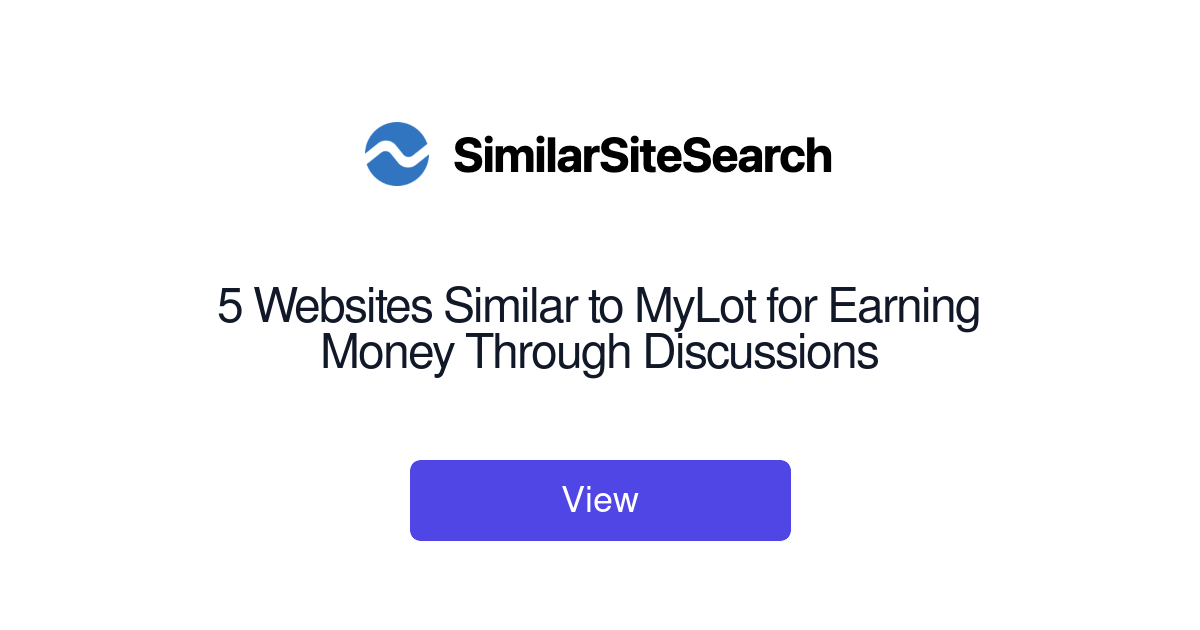 Myle Ott 5 Websites Similar to MyLot for Earning Money Through Discussions ...