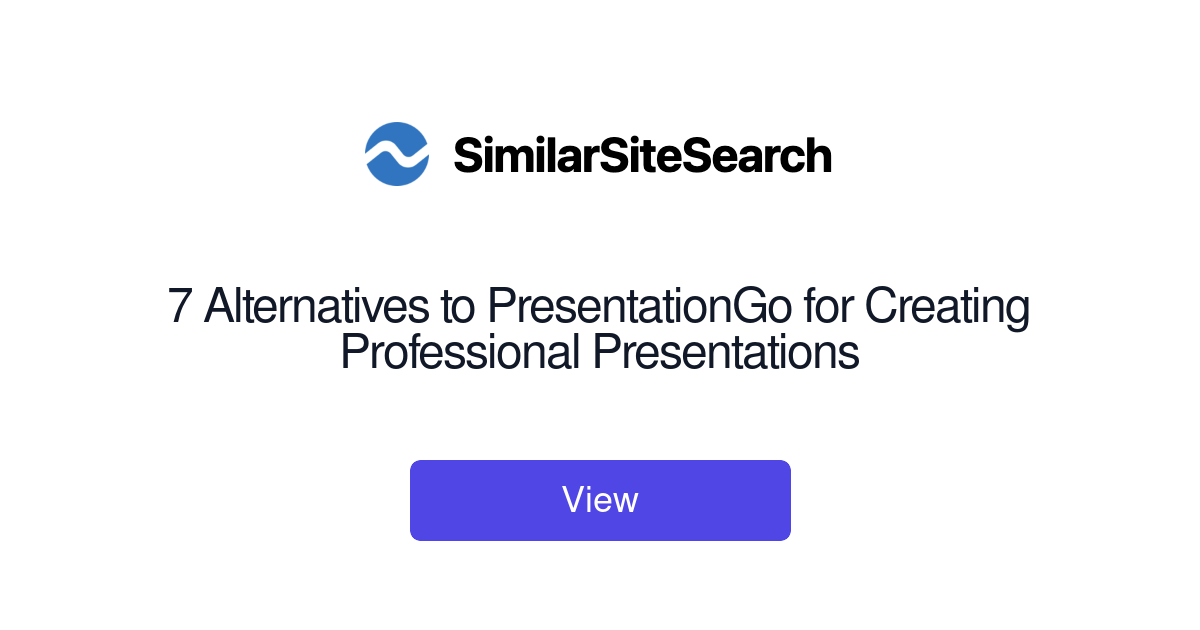 sites similar to presentationgo