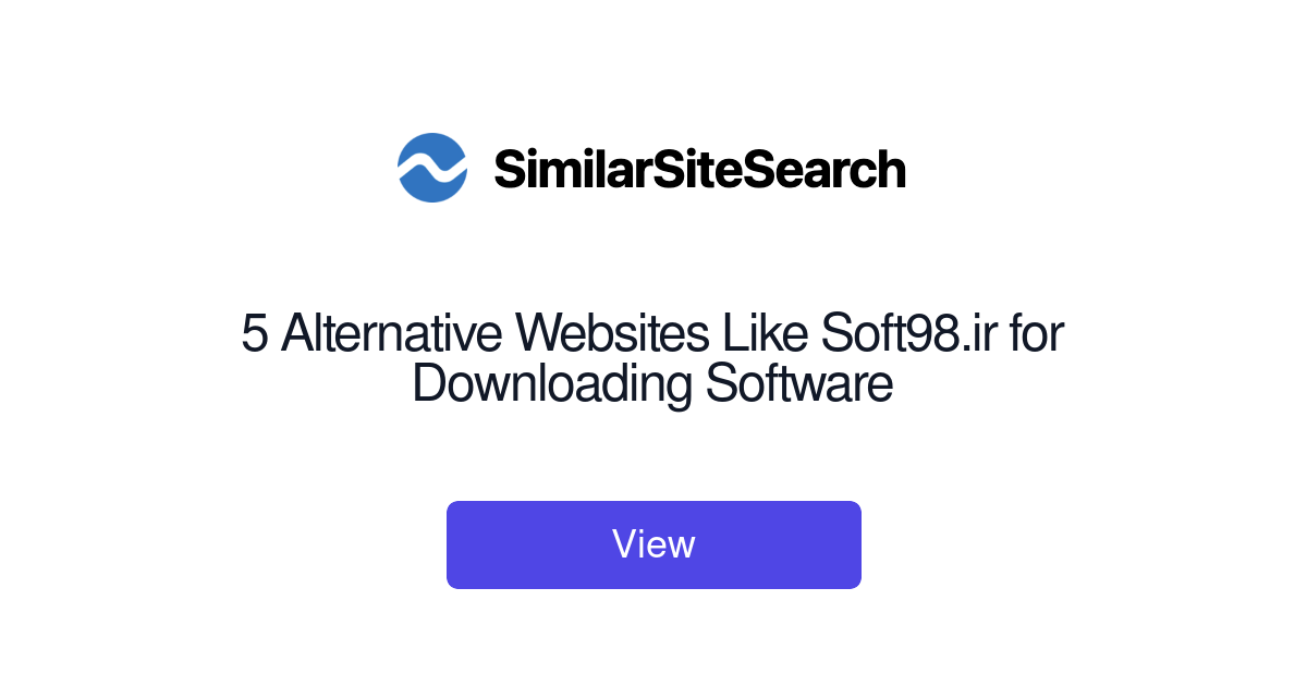 5 Alternative Websites Like Soft98.ir for Downloading Software